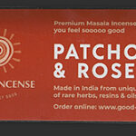 Monsoon Incense - Patchouli & Rose