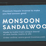 Monsoon Incense - Monsoon Sandalwood
