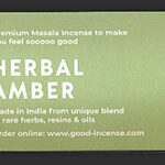 Monsoon Incense - Herbal Amber