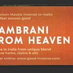 Monsoon Incense - Sambrani From Heavan
